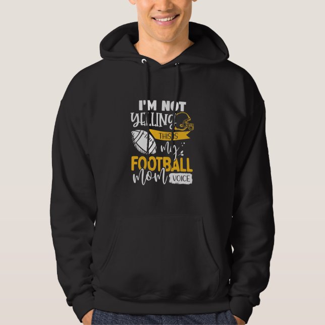 Moletom Minha Voz da Mãe de Futebol (Frente)