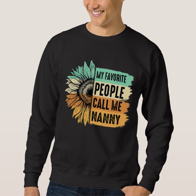 Moletom Minhas Pessoas Favoritas Me Chamam De Avó Mãe De G (Frente)