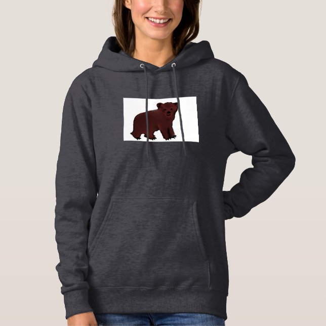 Moletom Minhas Senhoras do Urso Hoodie (Frente)