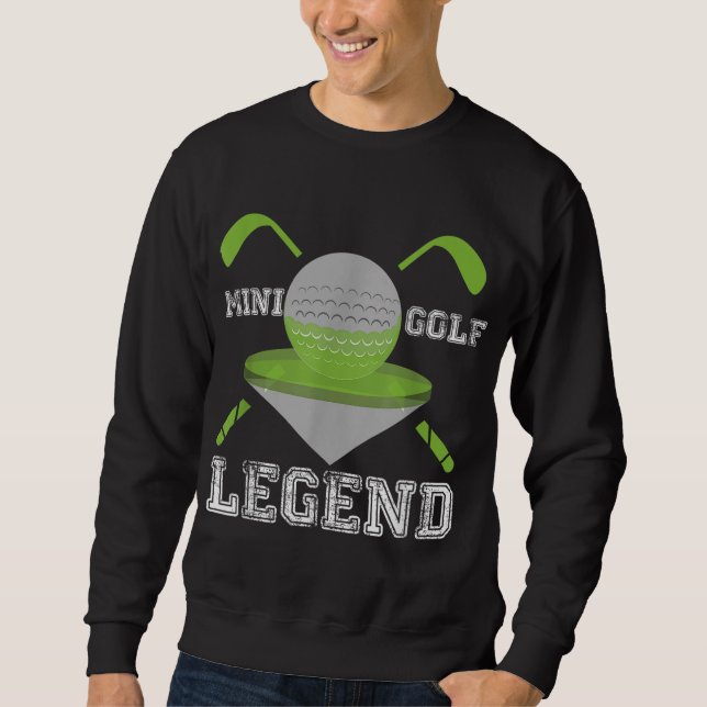 Moletom Mini Golf Legend Funny Hobby Sport (Frente)