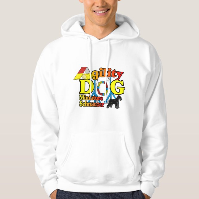 Moletom Miniatura_Schnauzer_Agilidade (Frente)