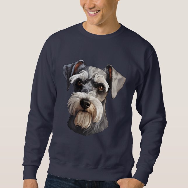 Moletom Miniatura Schnauzer Men (Frente)
