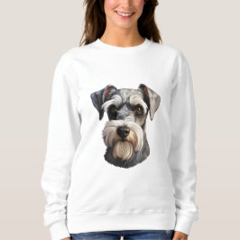 Moletom Miniatura Schnauzer Mulheres