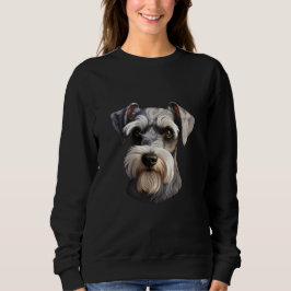 Moletom Miniatura Schnauzer Mulheres