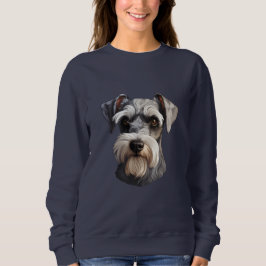 Moletom Miniatura Schnauzer Mulheres