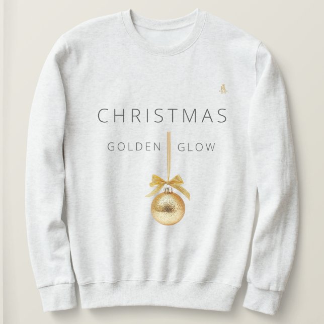 Moletom Minimal Christmas Line Art Tree | KaliraArts (Frente do Design)