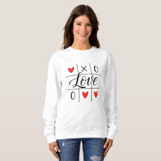 Moletom Minimal Red Hearts Cozy Sweatshirt