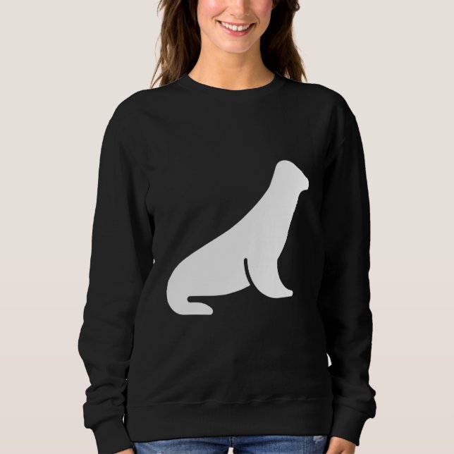 Moletom Minimalist sea lion (Frente)