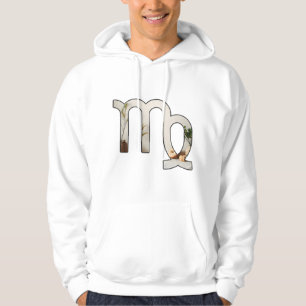 Moletom Mínimo Virgo Earth - Beige & Forest Green Art
