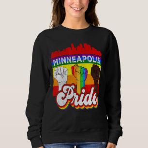Moletom Minneapolis Pride Rainbow Orgulho gay Flag Lgbt