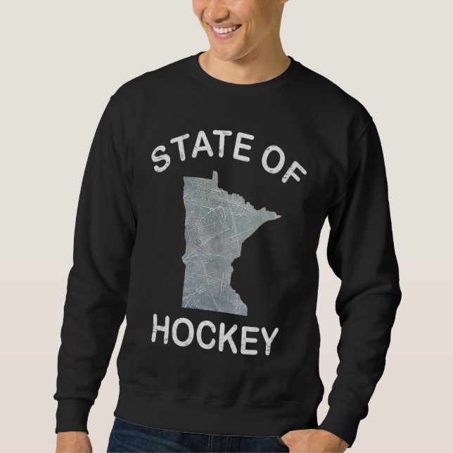 Moletom Minnesota State of Hockey Hoodie State of Hockey 1 (Frente)