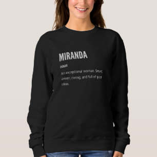 Moletom Miranda, Noun, Uma Mulher Excepcional