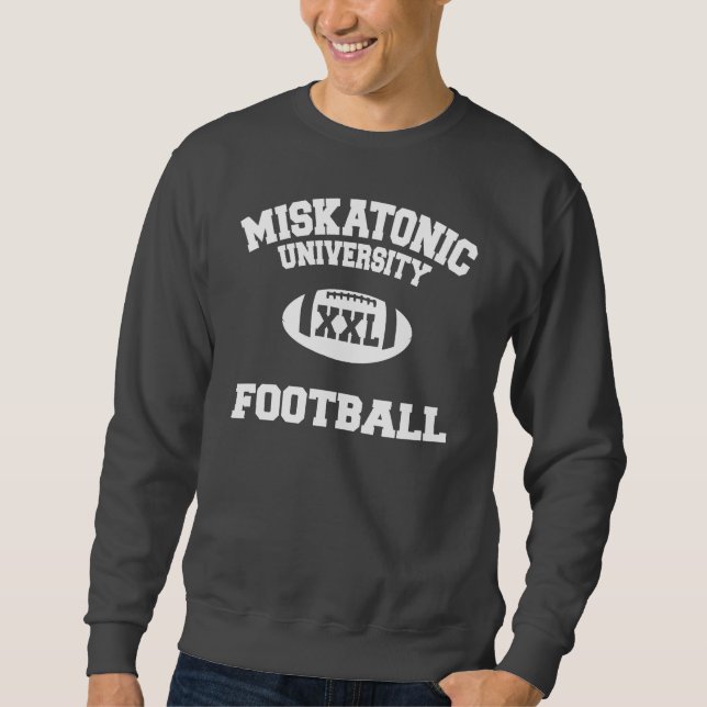 Moletom Miskatonic U. Futebol XXL (Frente)