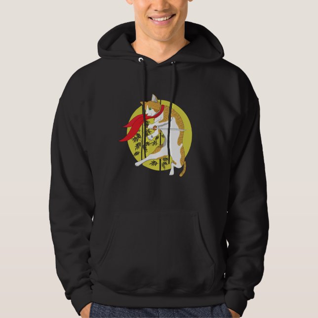 Moletom Missão da Lua de cheio: Cat Ninja (Frente)
