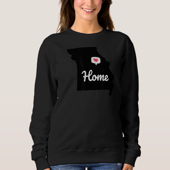 Moletom Missouri Home State Love (Frente)