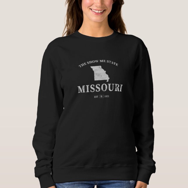 Moletom Missouri The Show Me State (Frente)