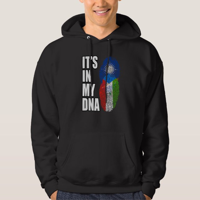 Moletom Mistura de DNA Guineense Equatorial e Marshalês He (Frente)