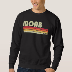 Moletom Moab Ut Utah Funny City Home Roots Retro 70s 80s