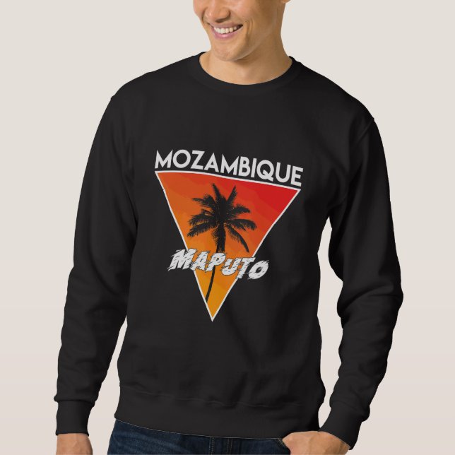 Moletom Moçambique Com Cores Ensolaradas (Frente)