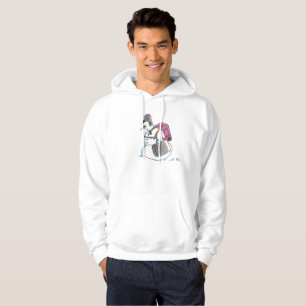 Moletom Mochila Snowman Hoodie
