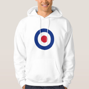 Moletom MOD Blue Red and White Hoodie   Ofertas Casuais MO