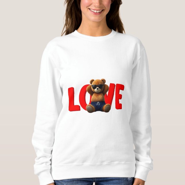 Moletom Moda das Mulheres (Frente)