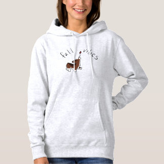 Moletom Moda de Outono Corgi Fofo Feminino