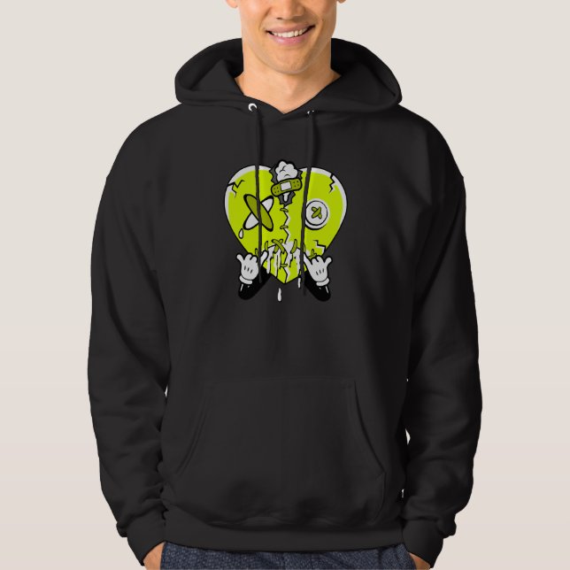 Moletom Moda de rua Heart Dripping Og Visionaire Volt 1s M (Frente)