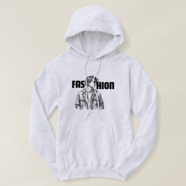 Moletom Moda - Trendy & Na moda (Frente do Design)