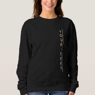 Moletom Modelo moderno elegante negro básico feminino