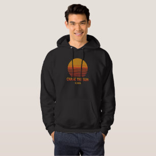 Moletom Modelo Personalizado Chase O Sol Retro Pôr do Sol