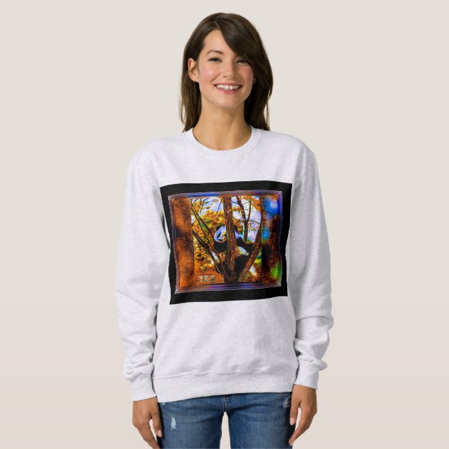 Moletom Modelos De Urso: Panda Life 01-02 (Frente Completa)