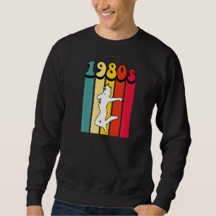 Moletom Modern Dance Retro Da Década De 1980 Volta Aos Ano