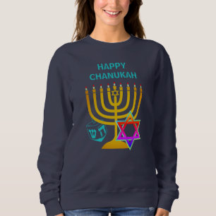 Moletom Modern Hanukkah HAPPY CHANUKAH