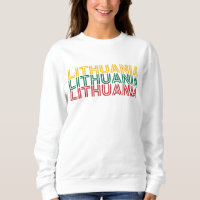 Moderna Lituânia Lietuva País Bandeira Souvenir