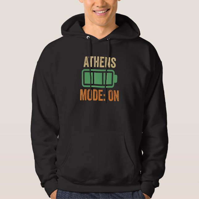 Moletom Modo Atenas no Projeto de Bateria (Frente)