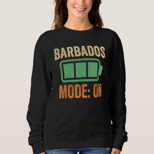 Moletom Modo Barbados no Projeto de Bateria