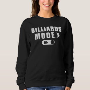 Moletom Modo Billiard Hoodie Long Sleeve Sweater