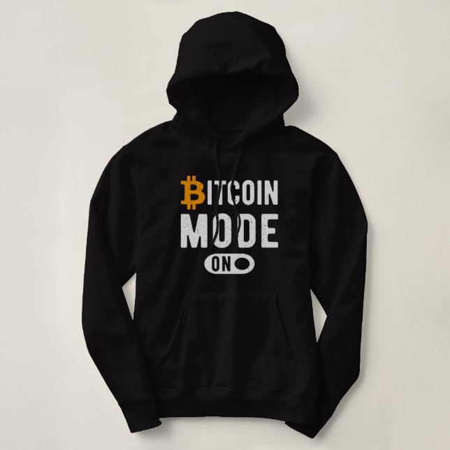 Moletom Modo Bitmoney Em Criptocurrency Blocrim Crypto (Frente do Design)