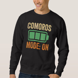 Moletom Modo Comores em Projeto de Bateria