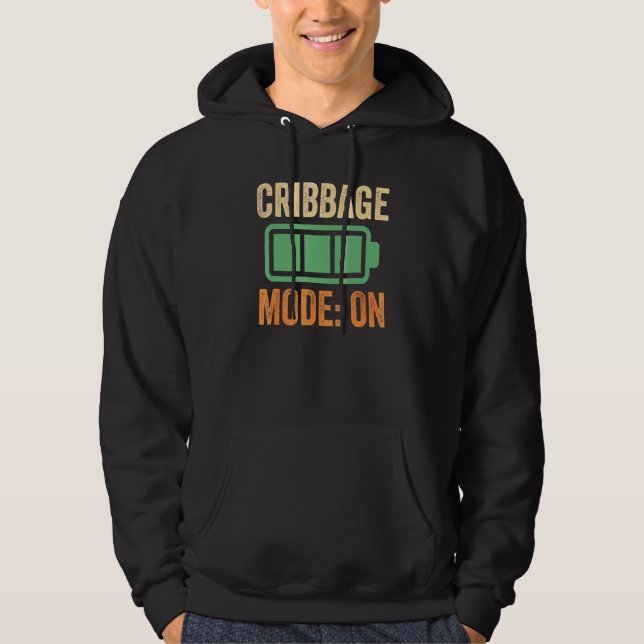 Moletom Modo Cribbage no Design de Bateria (Frente)