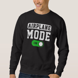 Moletom Modo De Avião Em Piloto Ou Aviador