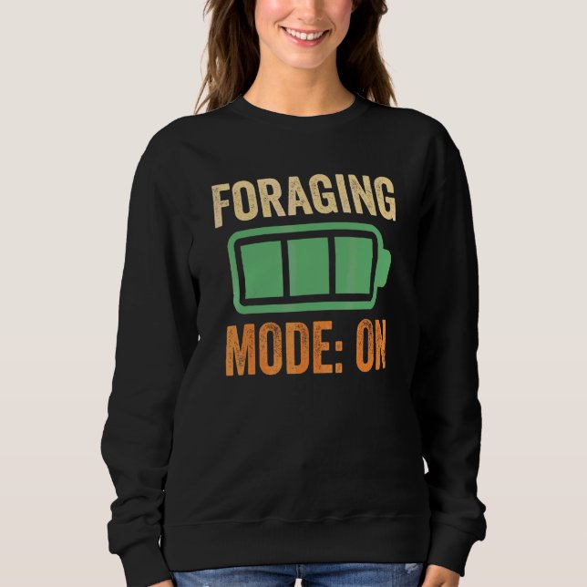Moletom Modo de Forrageamento na Bateria Design (Frente)