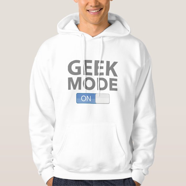 Moletom Modo de geek Ligado (Frente)