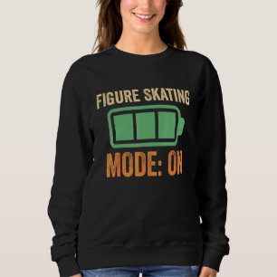 Moletom Modo de Patinação Artística no Design de Bateria
