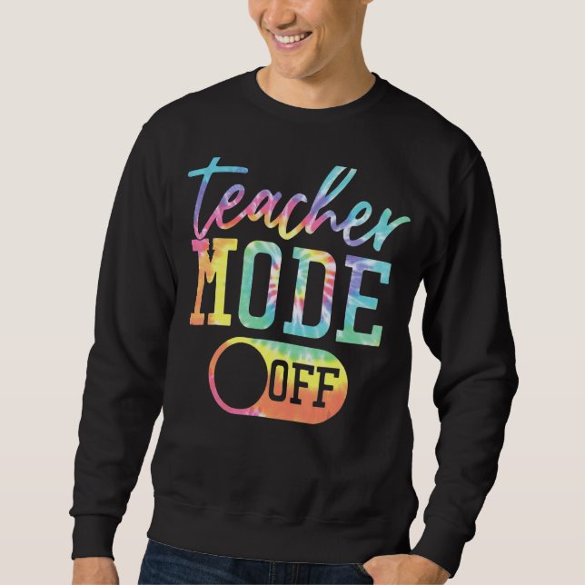 Moletom Modo De Professora Descolado No Dia Passado Do Ver (Frente)