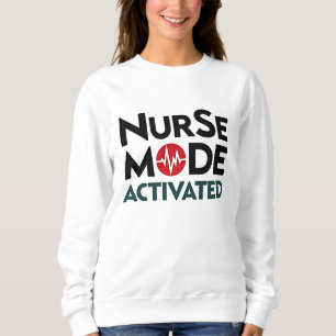 Moletom Modo Enfermeiro Ativado Engraçado