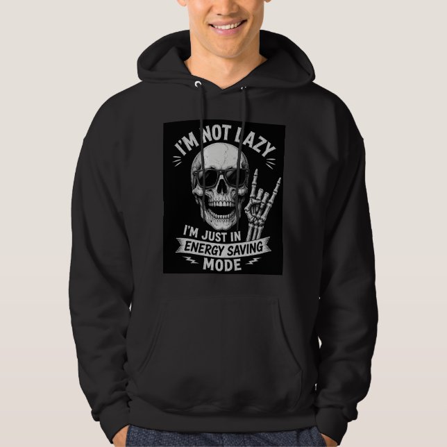 Moletom Modo Esqueleto de Economia de Energia (Frente)