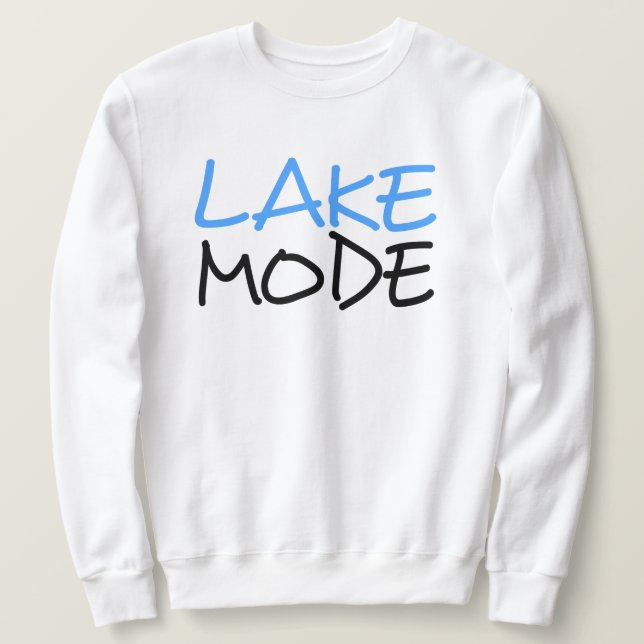 Moletom Modo lago (Frente do Design)