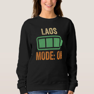 Moletom Modo Laos no Projeto de Bateria